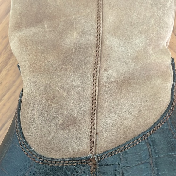 🎄SALE🎄Tony Lama Vintage Brown Leather Cowboy Boots Women, Size 7/7.5 🤠 - Picture 12 of 12